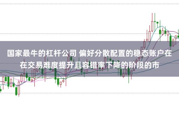 国家最牛的杠杆公司 偏好分散配置的稳态账户在在交易难度提升且容错率下降的阶段的市